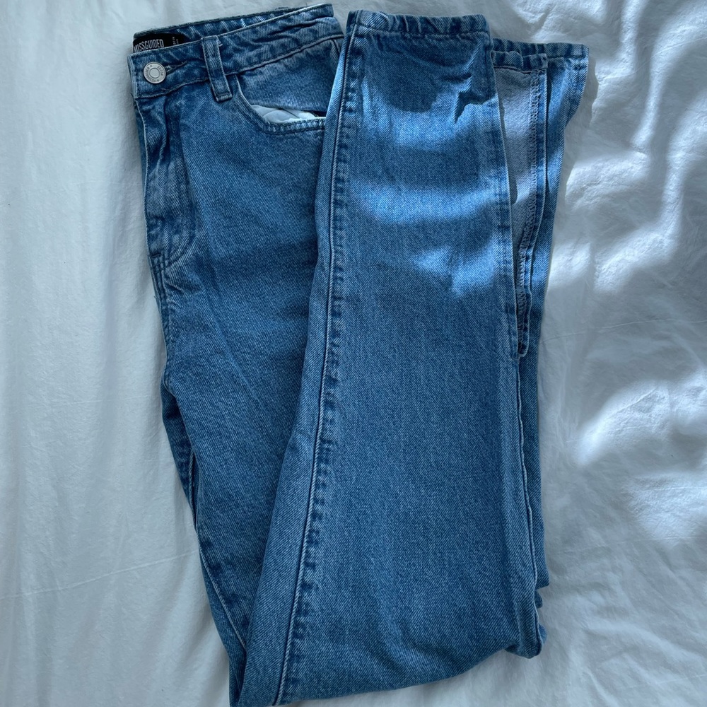 Missguided Split Leg Jeans 🦋
